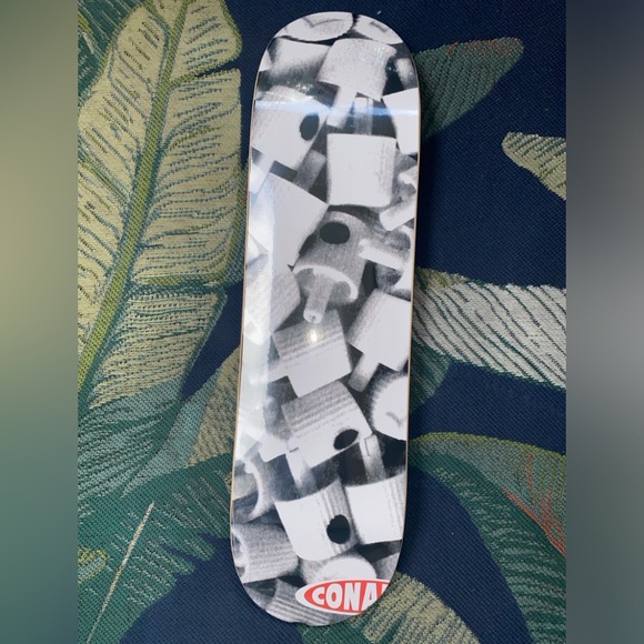 CONART® skate SK8xDE NY FAT CAPS MOTOR YARD skateboard deck sealed new s… - Picture 1 of 3